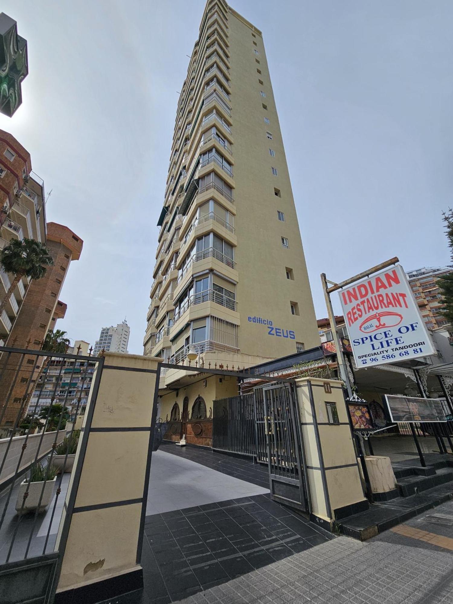 Apartamento Edificio Zeus -16 Benidorm Exterior foto